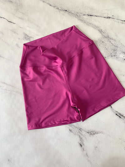 Calza Corta Lycra - Fucsia