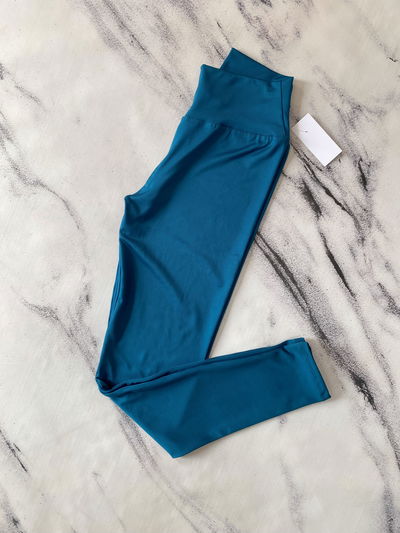 Calza Larga Lycra - Petroleo