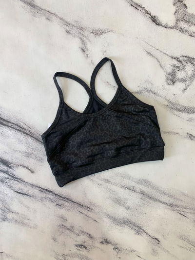 Top Deportivo Tirita Gofrado - Negro
