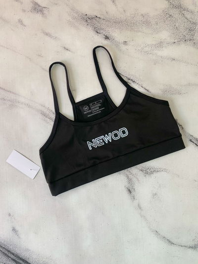 Top Tira Fina Newod - Negro