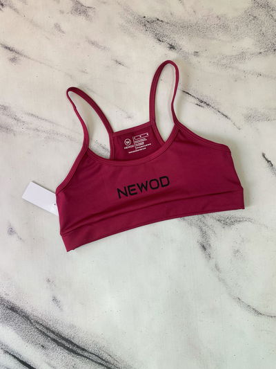 Top Tira Fina Newod - Bordo