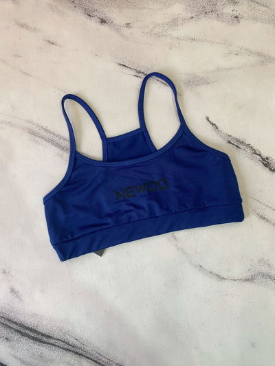 Top Tira Fina Newod - Azul