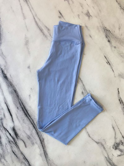 Calza Larga Lycra - Celeste