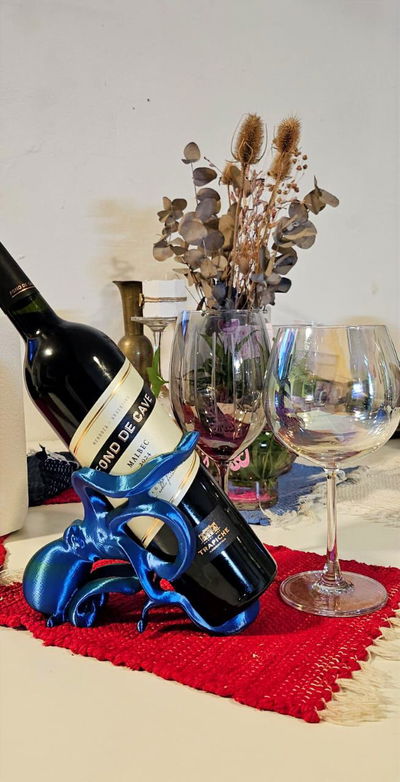 Soporte para vino 3D