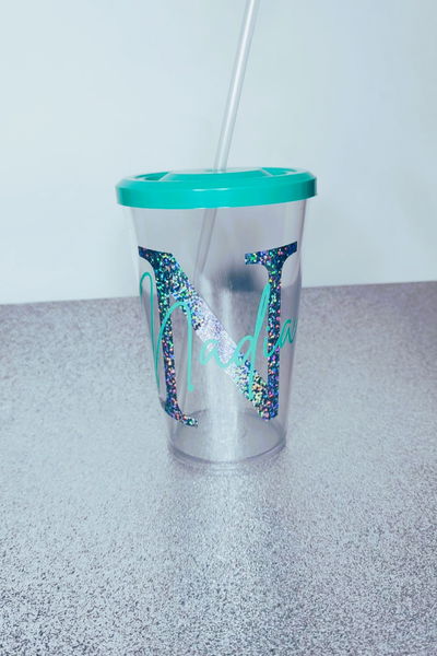 Vaso translucido con vinilo 475cc