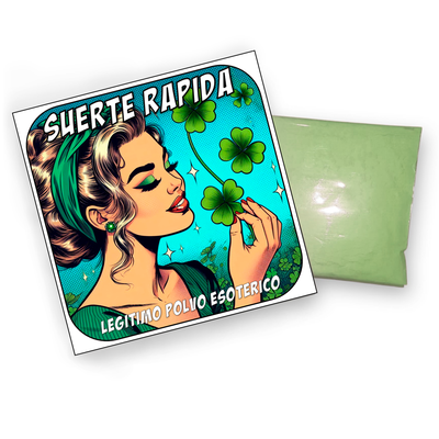 Suerte rapida - Polvo esoterico