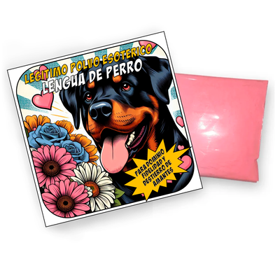 Polvo lengua de perro