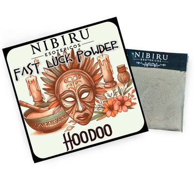 Fast Luck Powder Hoodoo - Suerte rapida