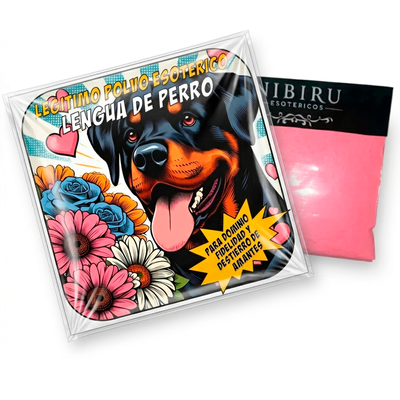 Polvo lengua de perro