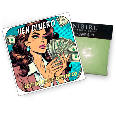 Ven dinero - Polvo esoterico