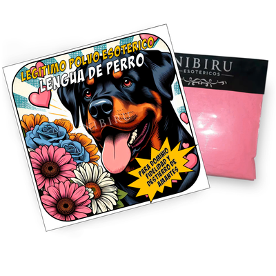 Polvo lengua de perro