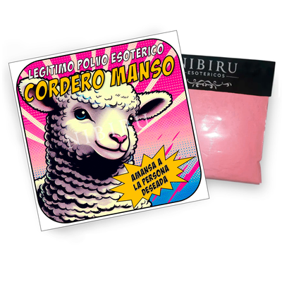 Cordero manso - Polvo esoterico