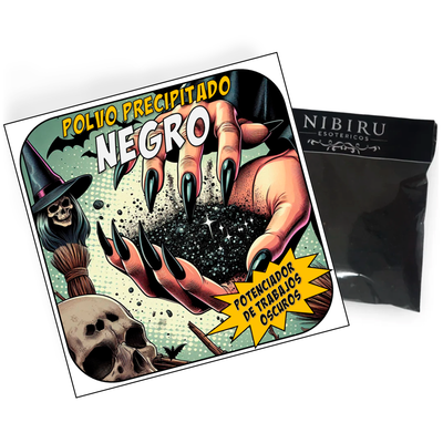 Polvo precipitado negro