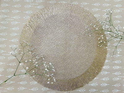 Individual Plast Dorado 40 cm