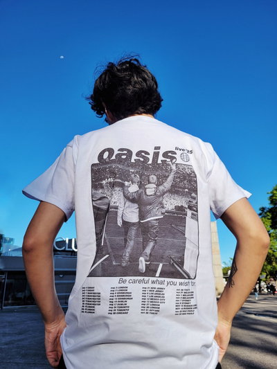Remera "Oasis Tour" (A Pedido)