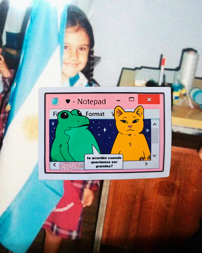 Sticker "Cuando Queríamos Ser Grandes"