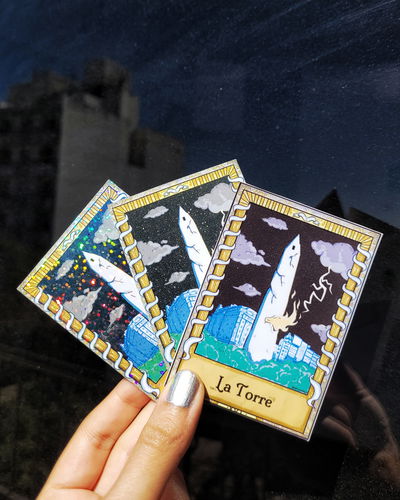 Sticker "La Torre" - Tarot Nacional 