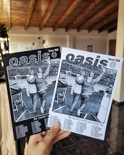 Print "Oasis Tour 2025"