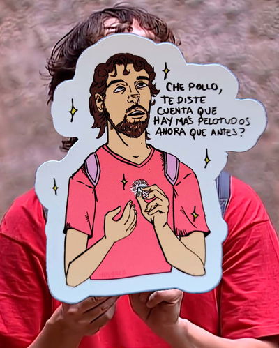 Sticker "El Chiqui"
