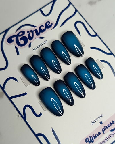 Blue aura