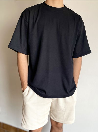 Remeras de waffle oversize