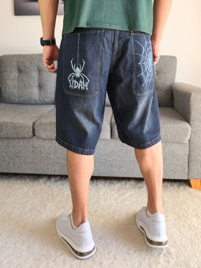 Bermuda Jean baggy DISEÑO TELARAÑA