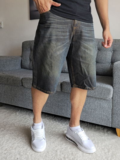 Bermuda Jean baggy óxido 