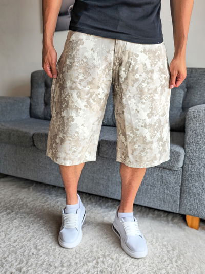 Bermuda Jean baggy camuflada clarita
