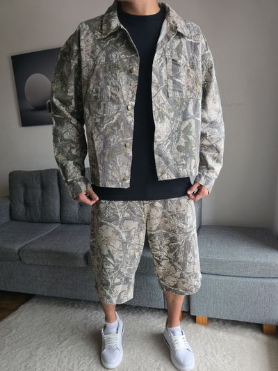 Conjunto camuflado jean premium