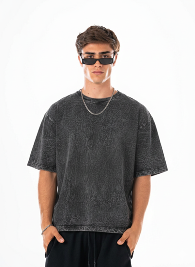 Remera washed premium