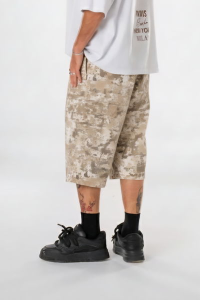Bermuda Jean baggy camuflada clarita