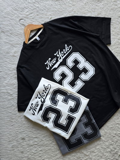 Remera New York Oversize