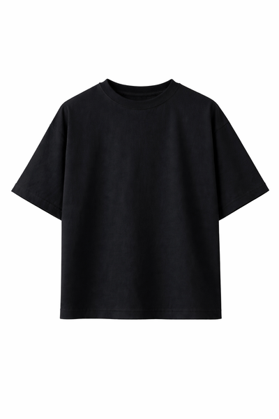 Remera algodón lisa oversize premium