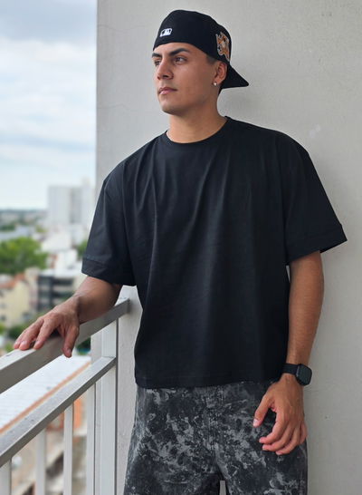 Remera Boxy fit lisa premium