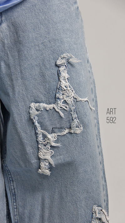 PANTALON JEAN BAGGY Art 592