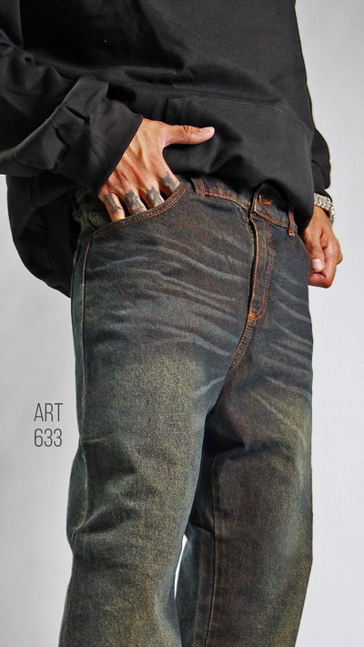 Pantalon de jean baggy oxido Art - 633