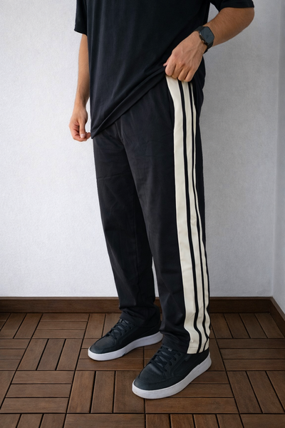 Pantalón Track Line Cream 🚀