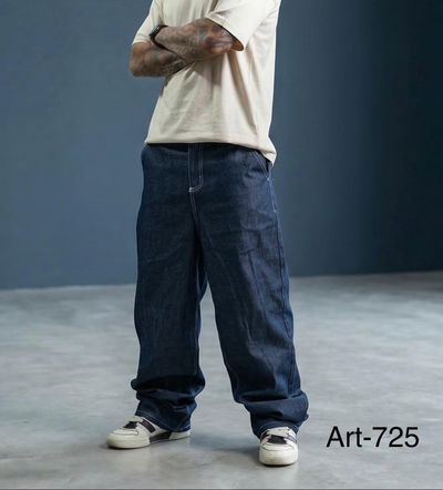 Pantalon jean baggy Raw denim Art - 725