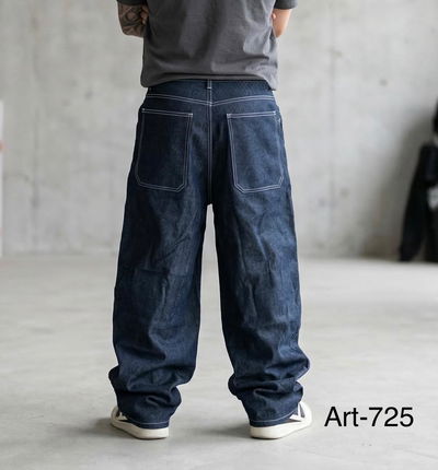 Pantalon jean baggy Raw denim Art - 725