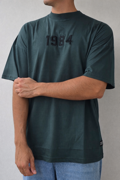 Remera 1984 verde Premium 