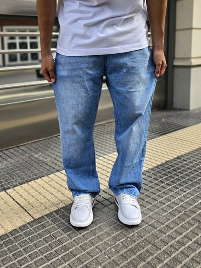 Pantalon de jean mom celeste Art - 660