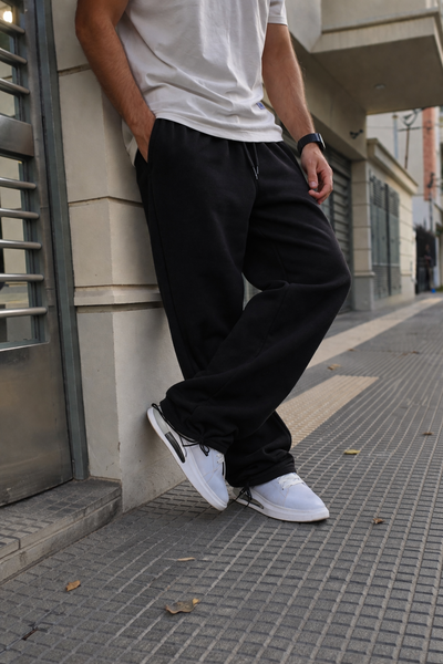 Pantalon baggy  frizado con regulador