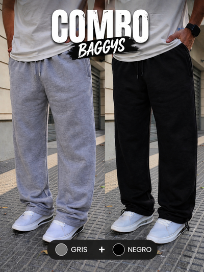 Combo x2 baggys  frizados premium
