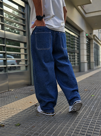 Jean baggy Raw denim  725