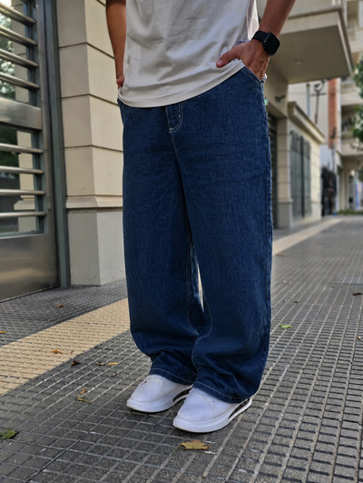 Jean baggy Raw denim  725