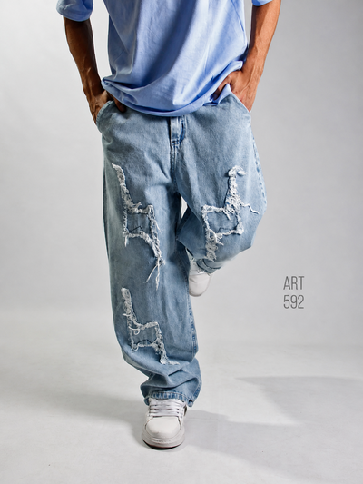 PANTALON JEAN BAGGY Art 592