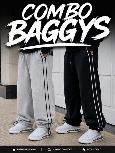Combo baggys con tira premium