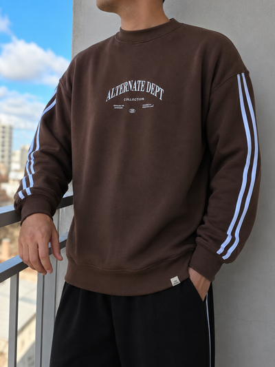 Buzo oversize cuello redondo premium