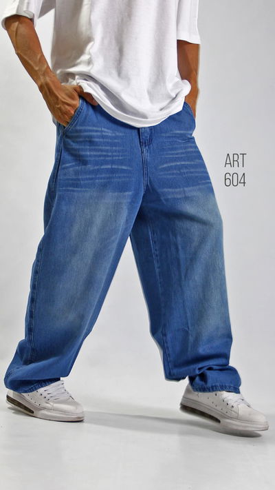 PANTALON JEAN BAGGY Art 604