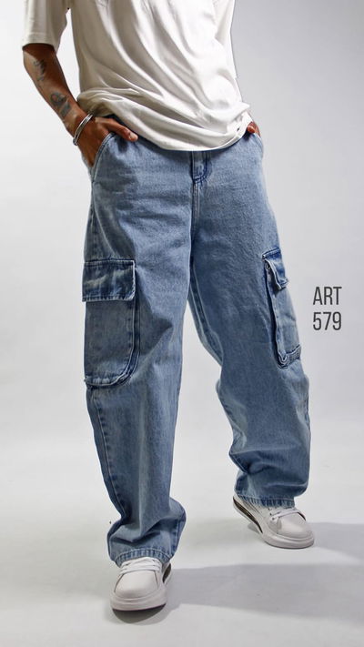 PANTALON JEAN BAGGY Art 579